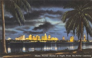 Miami, Florida From MacArthur Causeway