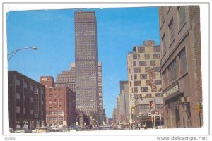 Dorchester Street With The Canadian Imperial Black Of Commerce Building, Mont...