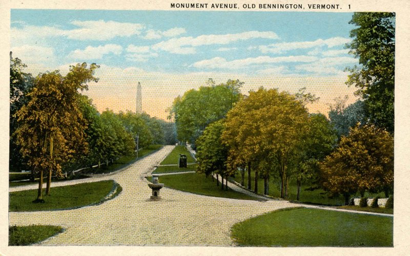 VT - Bennington. Monument Avenue