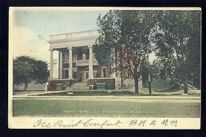Early Fortress Monroe, Virginia/VA Postcard, Army YMCA, 1907!