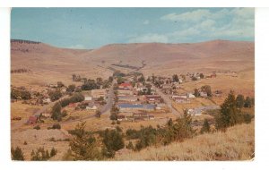 MT - Virginia City. Aerial View