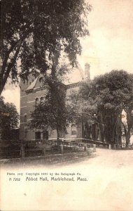 Massachusetts Marblehead Abbot Hall Rotograph