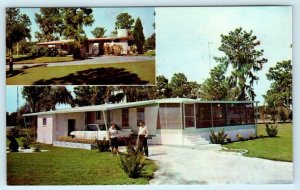 ZEPHYRHILLS, Florida FL ~ Roadside GREEN HILLS ESTATES Mobile Home Park Postcard