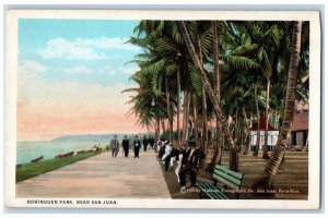 c1930's Borinquen Park Sea View Near San Juan Puerto Rico PR Vintage Postcard 