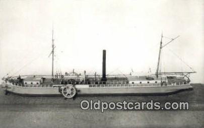 Model Of SteamShip Clermont, New York City USA Steam Ship Unused 