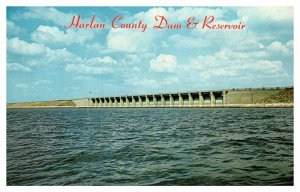 Postcard DAM SCENE North Platte Nebraska NE AR9954