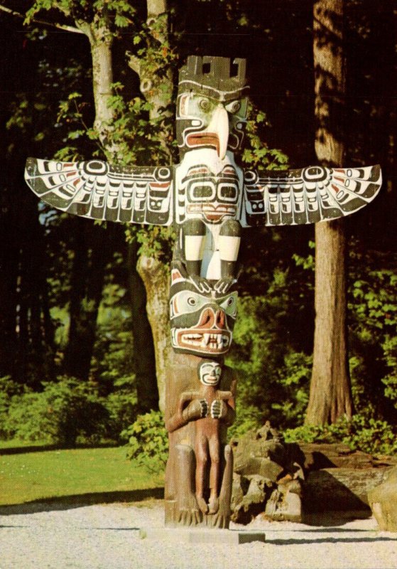 Canada British Columbia Totem Pole