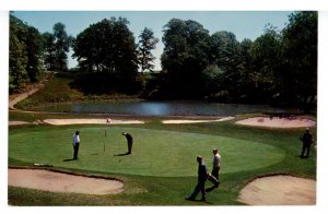 Golfing, On the Green