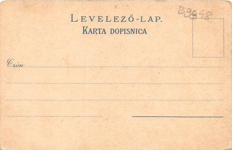 B9848 Croatia Zagreb Agram Narodne nosnie 1900