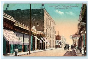 San Fernando Street Cienfuegos Cuba Postcard (G21)