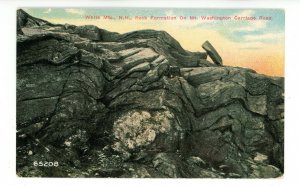 NH - Mt. Washington. Carriage Road. Rock Formation Along the Road