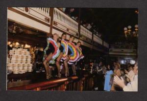 FL Rosie O'Grady Dancers Can-Can Church Street Station Orlando Florida Postcard