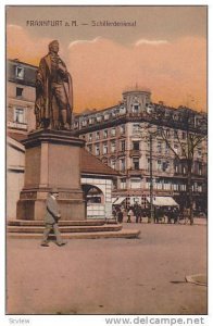 Schillerdenkmal, Frankfurt a. Main (Hesse), Germany, 1900-1910s