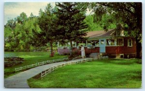 RAPID CITY, SD South Dakota ~ Roadside LITTLE RED HEN Pancake House Postcard