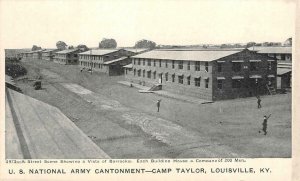 US National Army Cantonment CAMP TAYLOR Louisville, KY c1920s Vintage Postcard