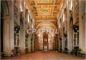 Postcard Modern Rome Interior of the Basilica of S Giovanni