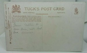 Early Antique Tucks Oilette Postcard Theydon Garnon Church Picturesque Essex