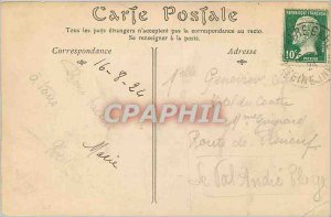 Old Postcard Le Havre La Jetee a Storm Lighthouse Day