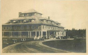 C-1910 New Hampshire Large Hotel RPPC Photo Postcard 21-422