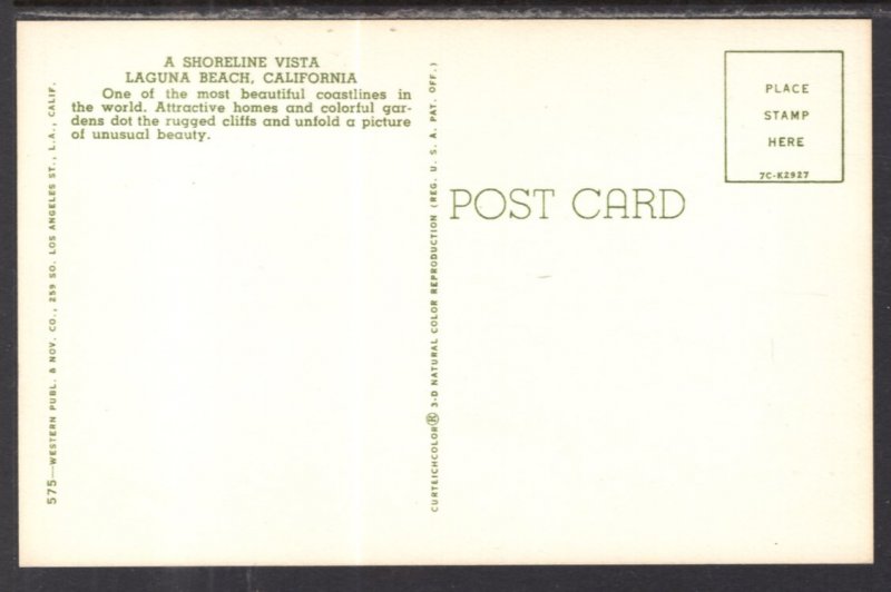 A Shoreline Vista,Laguna Beach,CA