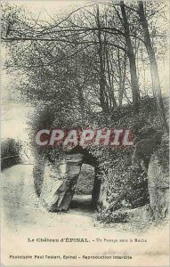 Postcard Old Chateau Epinal A Passage sous la Roche