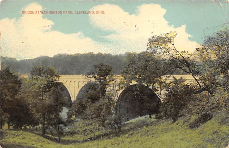 Bridge at Washington Park Cleveland, Ohio OH