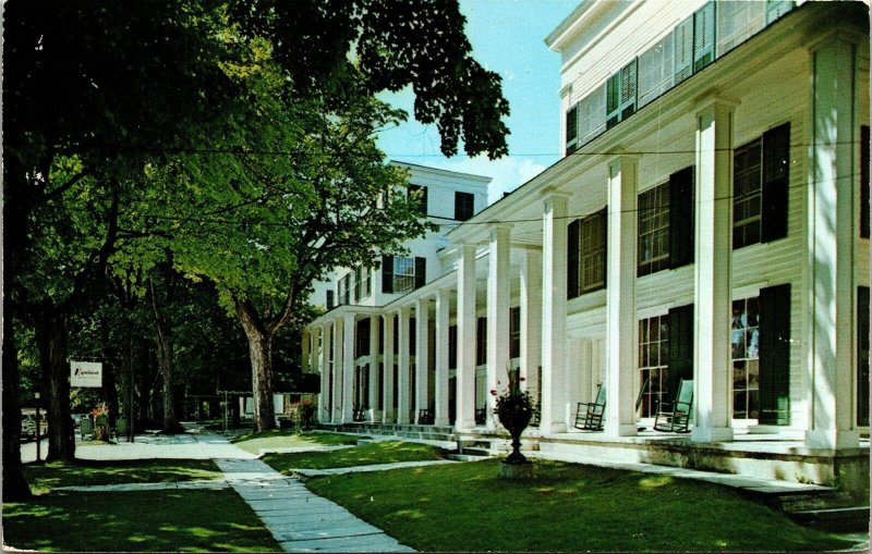 Exterior Equinox House Manchester Mountains Vermont VT Postcard VTG UNP Koppel  