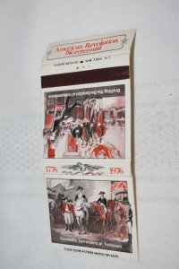 Cornwallis Surrenders at Yorktown American Revolution Bicentennial Matchbook