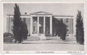 Post Headquarters, Fort Dix, New Jersey, 1910-1920s