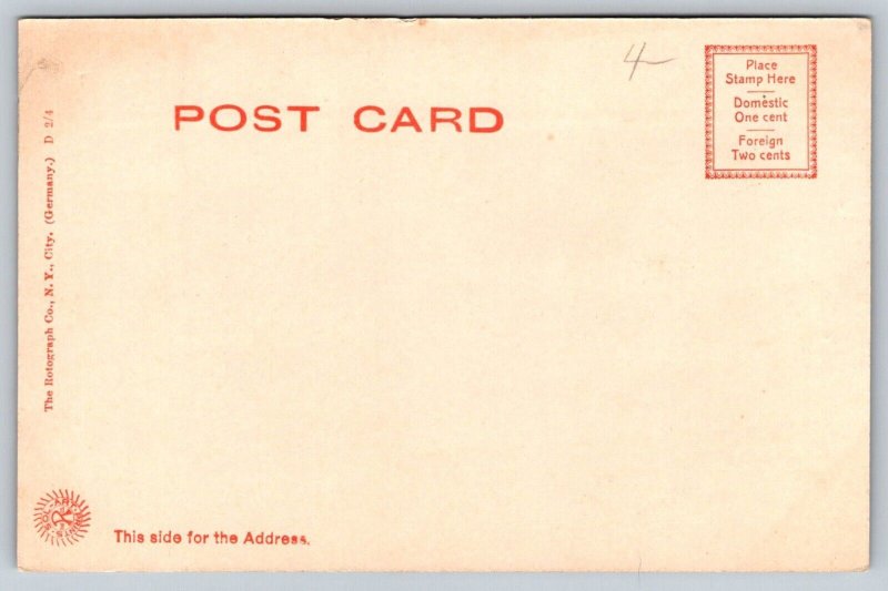 Ships at Sunset   Postcard