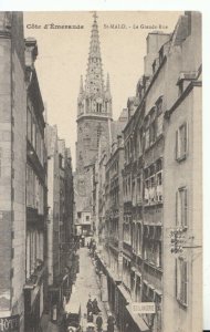 France Postcard - Saint-Malo - La Grande Rue - TZ11361