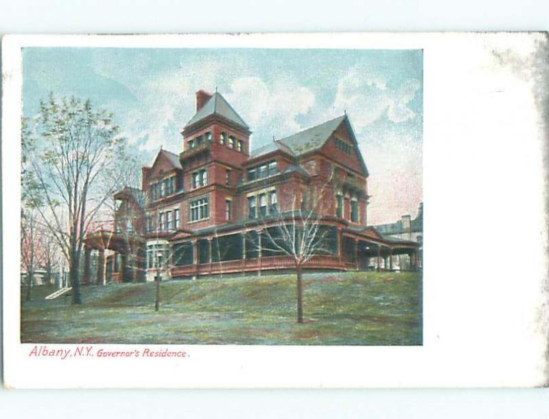 Unused Pre-1907 GOVERNOR'S HOME Albany New York NY n5555