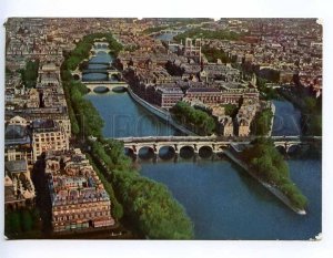 239482 FRANCE PARIS from airpalne Vert Galant old postcard