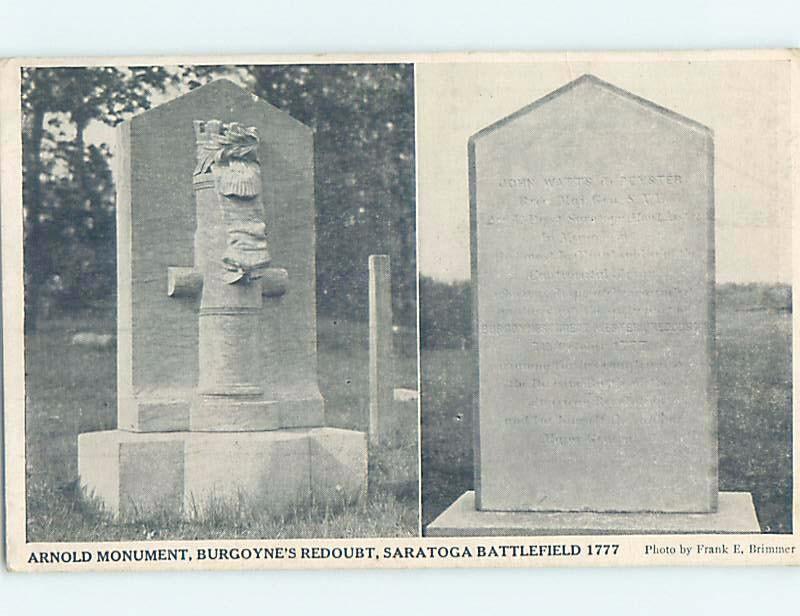 Unused Divided-Back MONUMENT SCENE Sarasota New York NY F2371