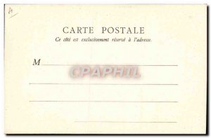 Postcard Old Fashion Palace costume Visits Louis XV Era