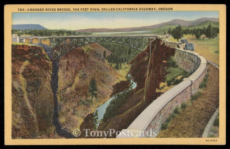 Crooked River Bridge, Dalles-California Highway