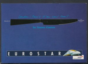 Transport Postcard - Trains - Eurostar - Sir Terence Conran Shop  RR6990