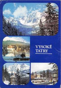 B45371 Vysoke Tatry train autobus multiviews  slovakia