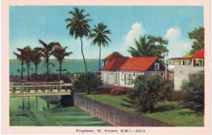 Kingstown Beach Home  St Vincent British West Indies 1930 Unused BWI