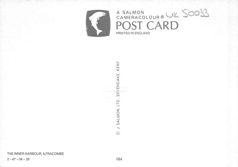 uk50033 inner harbour ilfracombe devon uk