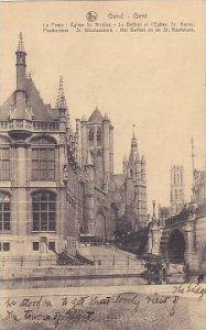 Belgium Gand La Poste Eglise St Nicolas