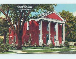 Linen LIBRARY SCENE Georgetown South Carolina SC hs2607