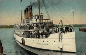 PCR Steamship SS Princess Victoria c1910 Vintage Postcard