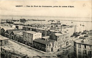 CPA BREST - Vue du Port du Commerce prise du cours d'Ajot (650304)