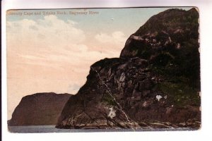 Eternity Cape and Trinity Rock, Saguenay River, Quebec, Used 1911
