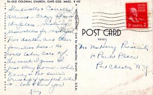 MA - Cape Cod. Old Colonial Church