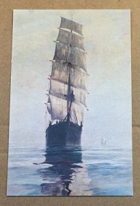 POSTCARD UNUSED - M.P. GRACE SHIP BUILT IN BATH, ME. SAILED FR. N.Y. TO SAN FRAN