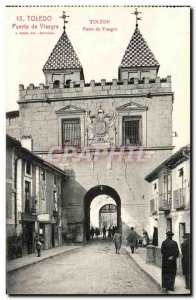 Old Postcard Puerta de Toledo Visagra