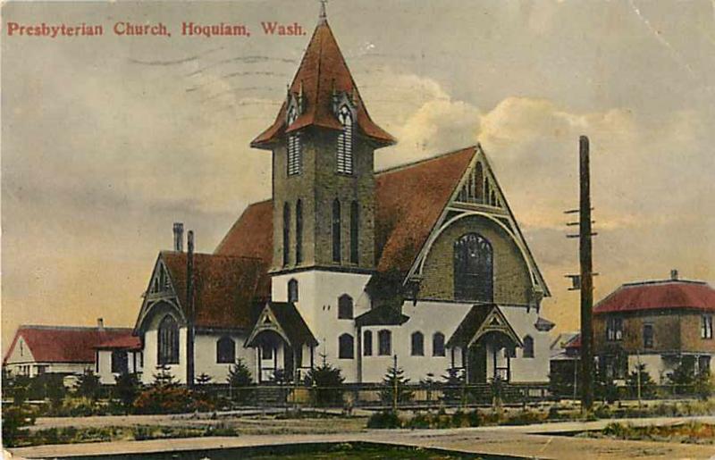 D/B Presbyterian Church Hoquiam Washington WA 1910