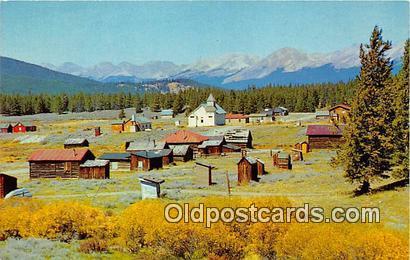 Ghost Town Tincup, Colorado Postcard Post Card Tincup, Colorado Ghost Town